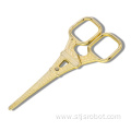 New Design Eiffel Tower Shape Gold Plated Stainless Steel Beauty Scissors